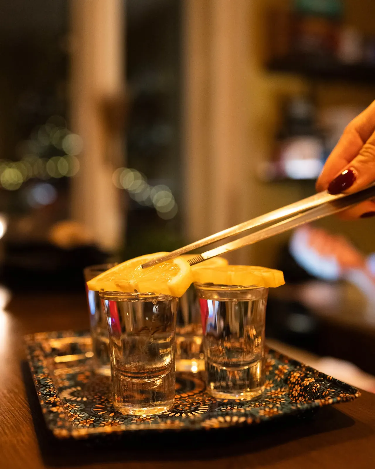 Au bar